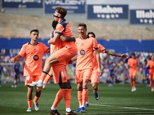 Getafe Vs Barcelona: Barca Tundukkan Los Azulones 2-0