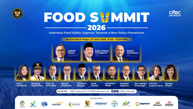 Live Now! Pemerintah dan Industri Kompak Bahas Urgensi Keamanan Pangan