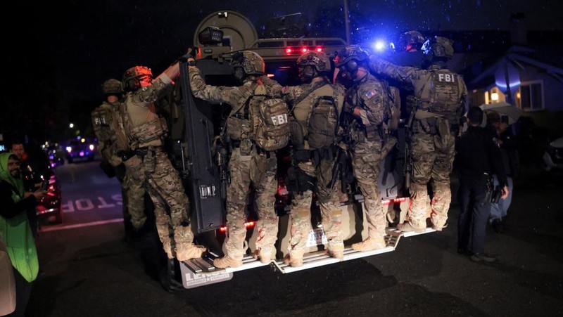 Kediaman identitas pria bersenjata yang melepaskan tembakan dalam acara makan malam Koresponden Gedung Putih di Hotel Hilton, Washington DC, telah terungkap pada Sabtu (25/4/2026). (REUTERS/Daniel Cole)