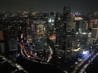 Pemadaman lampu selama 1 jam di kawasan SCBD saat Hari Bumi 2026 (Dok Istimewa)