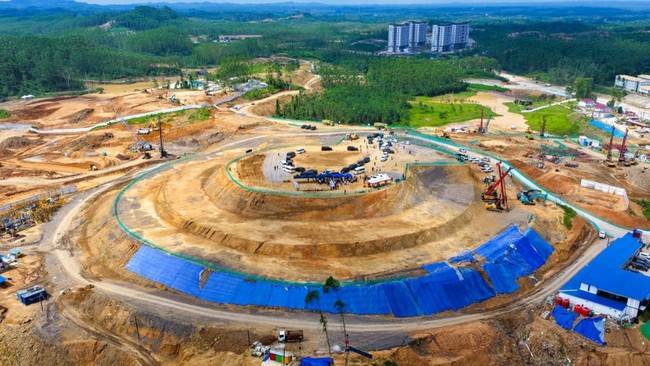 Penampakan Lahan di IKN Bakal Dibangun Gedung MPR-DPR