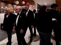 Seorang agen Secret Service Amerika Serikat (AS) dilaporkan tertembak di acara White House Correspondents' Dinner pada Sabtu (26/4/2026) malam. (REUTERS/Elizabeth Frantz)
