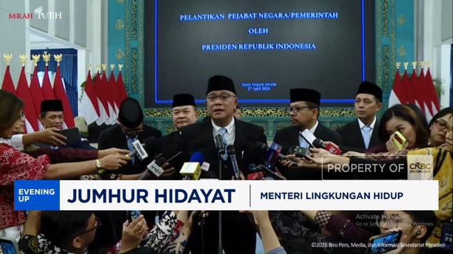 Video: Bos Buruh KSPSI, Jumhur Hidayat Resmi Jadi Menteri LH