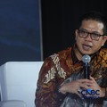 Bupati Kabupaten Bandung, Dadang Supriatna dalam acara CNBC Indonesia Food Summit 2026, di Menara Bank Mega, Jakarta, Senin, (27/4/2026). (CNBC Indonesia/Tri Susilo)