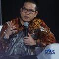 Bupati Kabupaten Bandung, Dadang Supriatna dalam acara CNBC Indonesia Food Summit 2026, di Menara Bank Mega, Jakarta, Senin, (27/4/2026). (CNBC Indonesia/Tri Susilo)