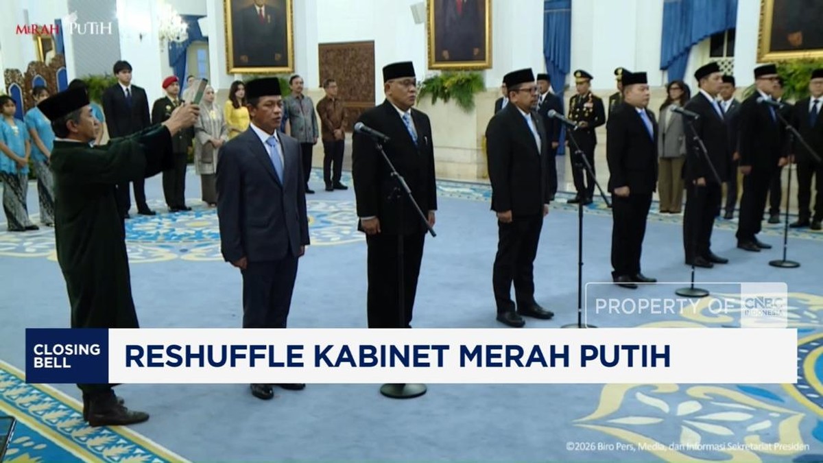 Video: Reshuffle Kabinet Merah Putih