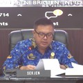 Kemendagri mengungkapkan daerah yang  belum melakukan upaya pengendalian harga pangan, Senin (27/4/2026). (Tangkapan Layar Youtube Kemendagri)