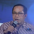 Direktur Operasi dan Pengembangan PT Garam (Persero), Syaifuddin dalam acara CNBC Indonesia Food Summit 2026, di Menara Bank Mega, Jakarta, Senin, (27/4/2026). (CNBC Indonesia/Tri Susilo)