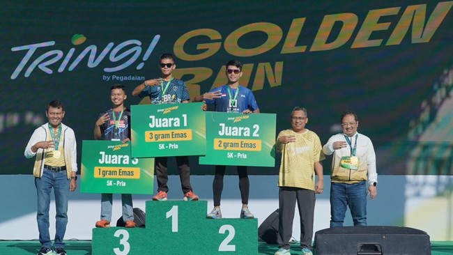 Kampanyekan Hidup Sehat, Pegadaian Sukses Gelar Tring! Golden Run 2026