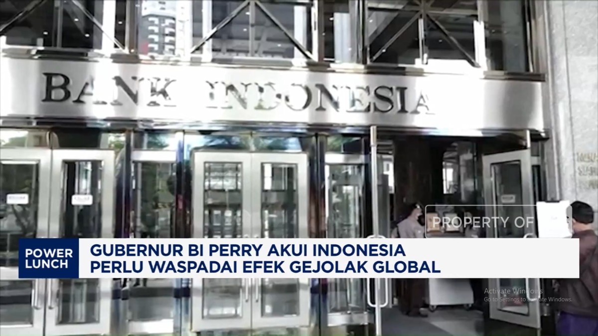 Video: Gubernur BI Perry Akui RI Perlu Waspadai Gejolak Global