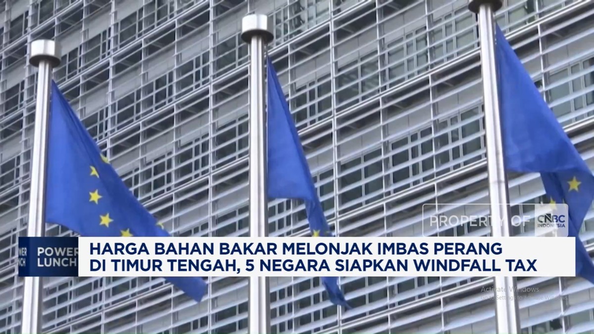 Video: Harga Bahan Bakar Melonjak, 5 Negara Siapkan Windfall Tax 