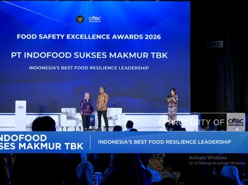 Indofood Sukses Makmur Raih Indonesia's Best Food Resilience Leadership