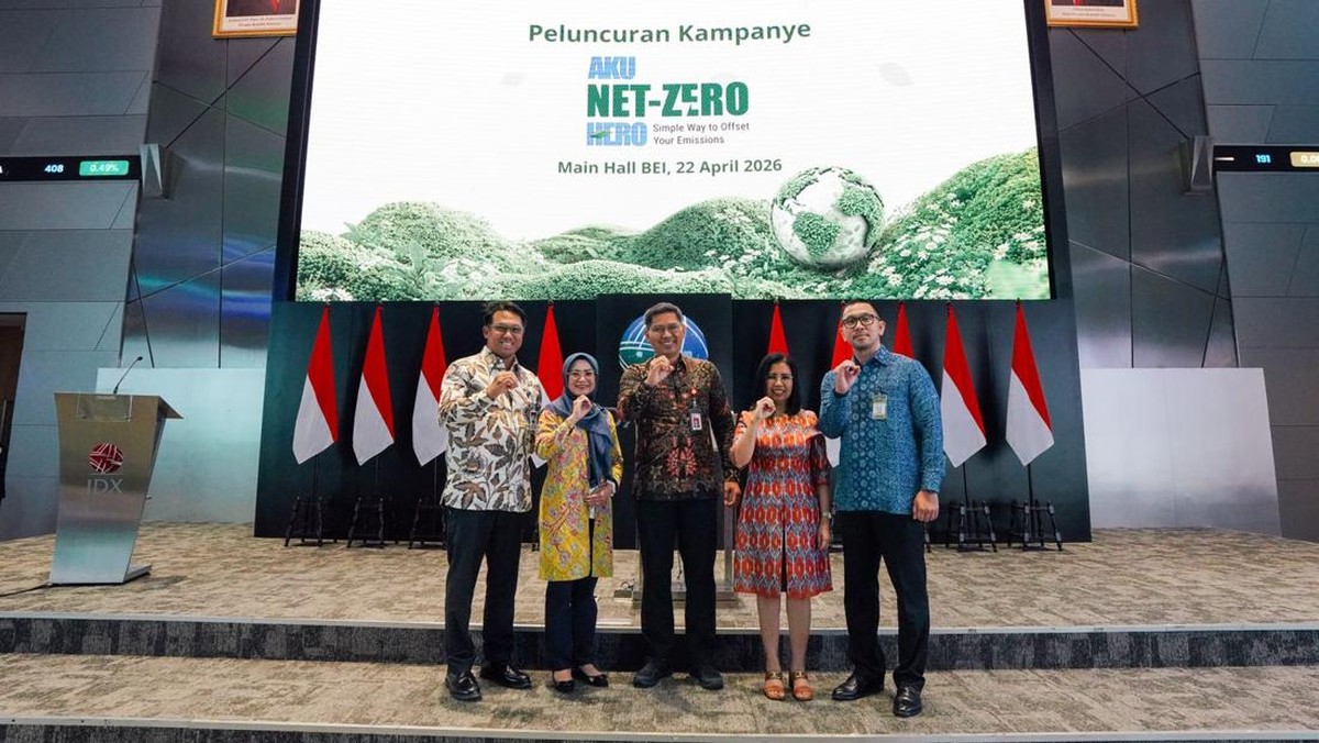 Pertamina NRE Dukung Kampanye IDXCarbon AKU NET-ZERO HERO