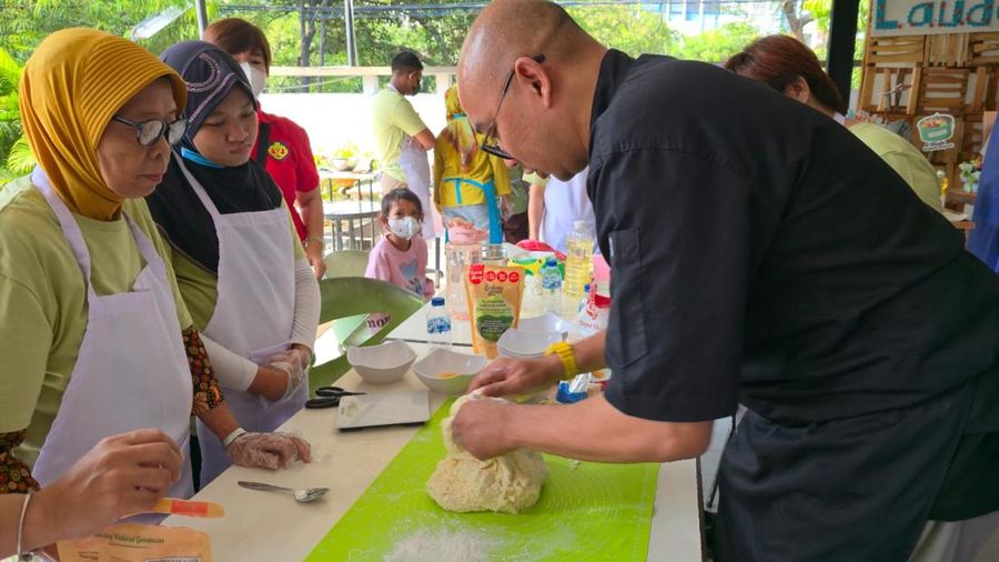 Kelas memasak dari Pertamina Patra Niaga IT Jakarta.