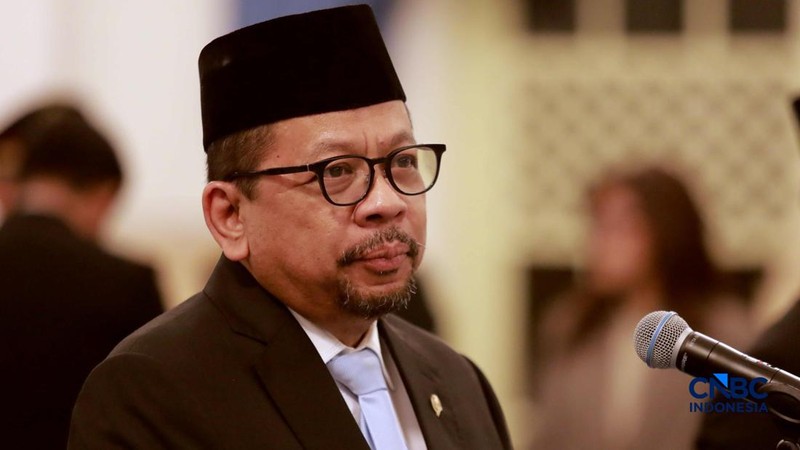 Kepala Badan Komunikasi Presiden (Bakom).M. Qodari. (CNBC Indonesia/Muhammad Sabki)