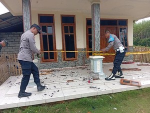 Bom Ikan Meledak, Rumah Warga Bantur Malang Porak-poranda