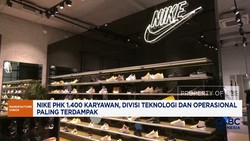 Nike PHK 1.400 Karyawan, Divisi Teknologi  Operasional Paling Terdampak