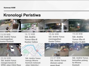 Komnas HAM Ungkap Pergerakan 14 Orang Diduga Terlibat Kasus Andrie Yunus