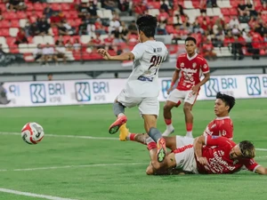 Babak I: Bali United Ungguli PSM Makassar 1-0