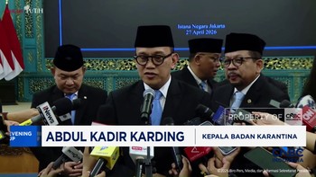 Politisi PKB, Abdul Kadir Karding Jadi Kepala Badan Karantina