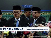 Politisi PKB, Abdul Kadir Karding Jadi Kepala Badan Karantina