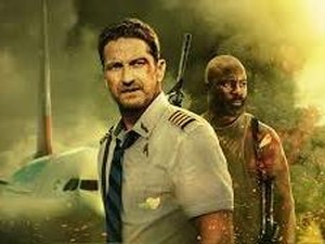 Sinopsis Film Plane, Perjuangan Pilot Selamatkan Penumpang di Pulau Berbahaya