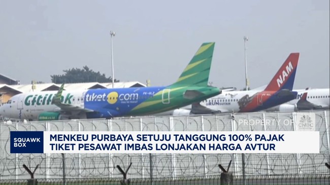 Video: Purbaya Tanggung 100% Tiket Pesawat Imbas Lonjakan Harga Avtur