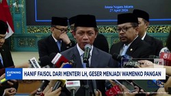 Resmi Dilantik Jadi Wamenko Pangan, Hanif Faisol Dampingi Zulkifli Hasan