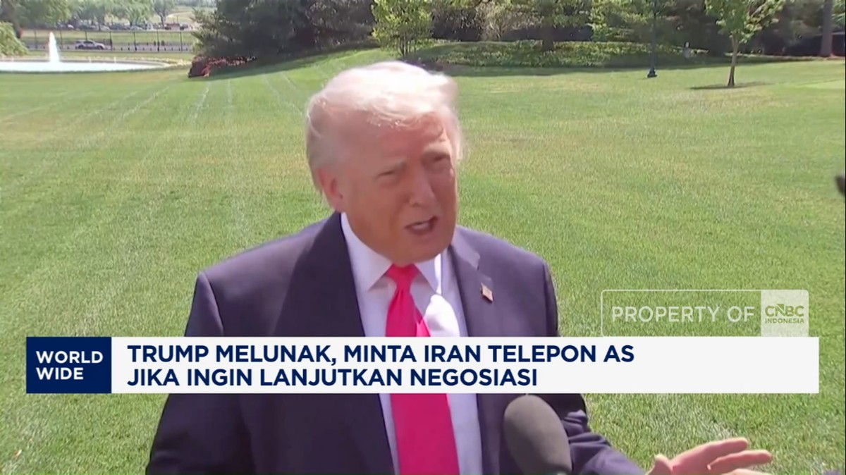 Video: Trump Melunak, Minta Iran Telepon AS Jika Ingin Negosiasi