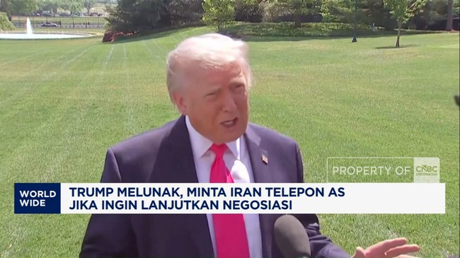 Video: Trump Melunak, Minta Iran Telepon AS Jika Ingin Negosiasi