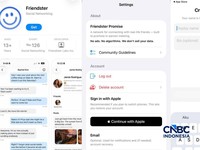 Aplikasi Friendster kini hadir di toko aplikasi App Store. (CNBC Indonesia/Intan Rakhmayanti Dewi)