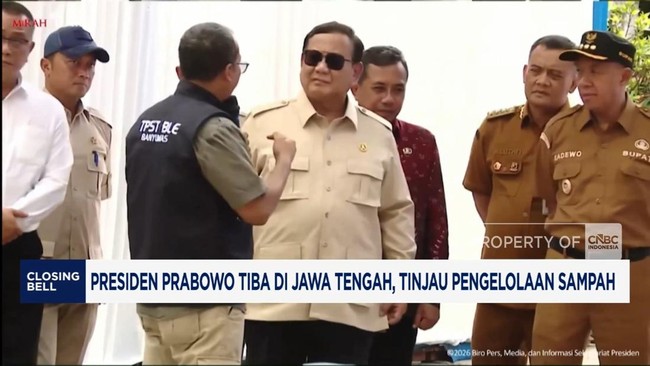 Video: Prabowo Tinjau Pengelolaan Sampah Hingga Proyek Hilirisasi