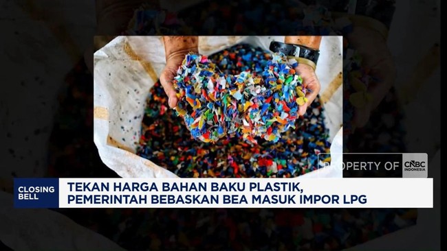 Video: Tekan Harga Plastik, Pemerintah Bebaskan Bea Masuk Impor LPG