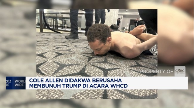 Video: Cole Allen Didakwa Berusaha Membunuh Trump di Acara WHCD