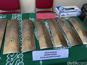 Tertangkapnya Maling Spesialis Gamelan Beraksi di 3 Kota