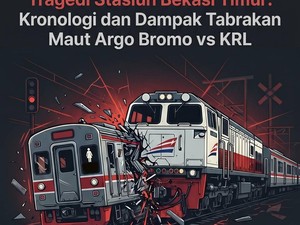 Infografis: Rangkuman Kecelakaan Kereta di Stasiun Bekasi Timur