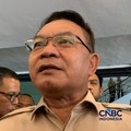 Kantor Staf Kepresidenan (KSP) Dudung Abdurachman, di Gedung Bina Graha, Jakarta, Selasa (28/4/2026). (CNBC Indonesia/Emir Yanwardhana)