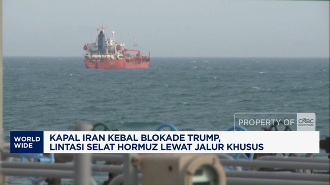 Video: Kapal Iran Kebal Blokade, Lintasi Selat Hormuz di Jalur Khusus