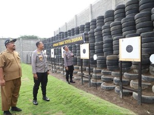 Eks Asrama Polisi di Kediri Disulap Jadi Lapangan Tembak, Ini Pesan Kapolres