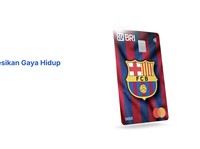 Kartu debit BRI Barcelona. (Dok. BRI)