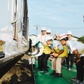 Kementerian Energi dan Sumber Daya Mineral (ESDM) dengan menginisiasi uji penggunaan B50 pada sektor perkeretaapian yang berlangsung di Yogyakarta, Senin (27/4/2026). (ESDM)