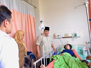 Video Presiden Prabowo Sambangi Rumah Sakit Jenguk Korban Kecelakaan Kereta di Bekasi