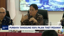 Purbaya Tanggung 100% Pajak Tiket Pesawat