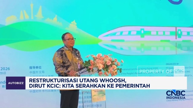 Video:Restrukturisasi Utang Whoosh, Dirut KCIC: Serahkan ke Pemerintah