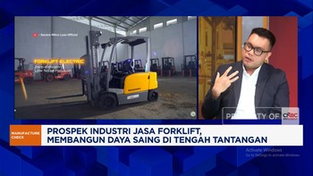 Rupiah Anjlok & Bahan Baku Naik, Bisnis Rental Forklift Ikut Kena Efek Perang