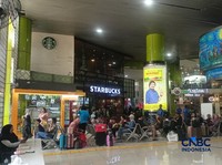 Suasana Stasiun Gambir, Selasa (28/4/2026). (CNBC Indonesia/Ferry Sandi)