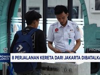 8 Perjalanan Kereta Dari Jakarta Dibatalkan Hari Ini