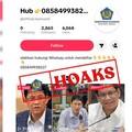 Akun TikTok official.bantuan5  merupakan akun palsu yang mengatasnamakan Sekretariat Jenderal Kementerian Keuangan dan informasi yang diunggah merupakan video deep fake, informasi palsu atau hoaks. (Dok. PPID Kemenkeu)