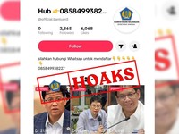 Akun TikTok official.bantuan5  merupakan akun palsu yang mengatasnamakan Sekretariat Jenderal Kementerian Keuangan dan informasi yang diunggah merupakan video deep fake, informasi palsu atau hoaks. (Dok. PPID Kemenkeu)