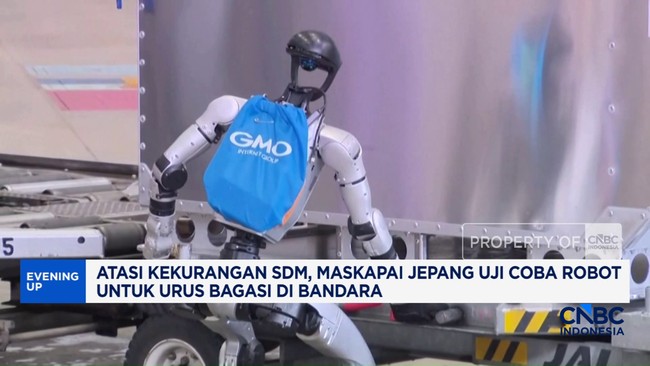 Video: Atasi Kekurangan SDM, Robot Urusi Bagasi di Bandara Tokyo